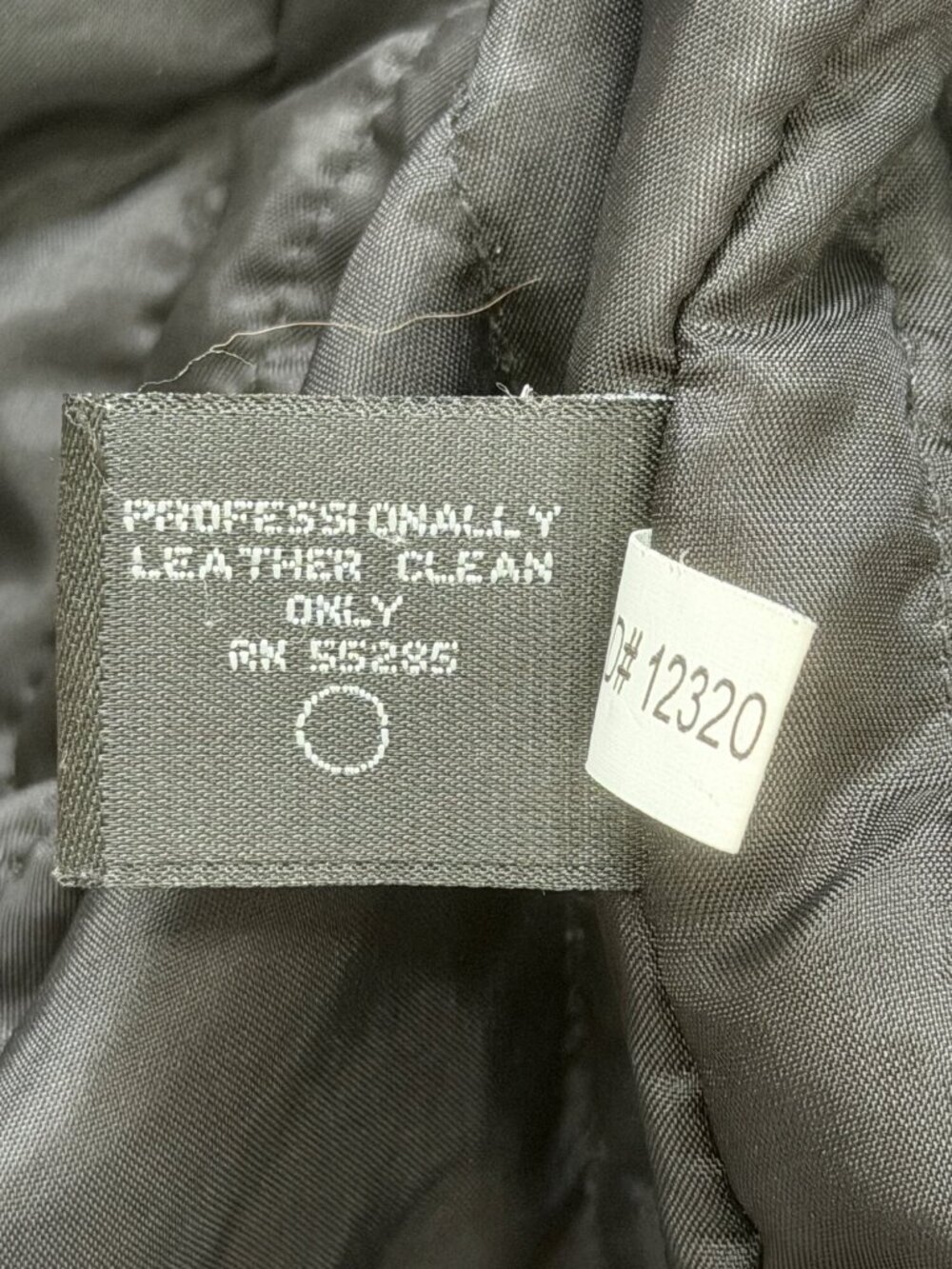 Express Womens Size M Suede Jacket Black Lambs Fur Trim - Picture 8 of 8